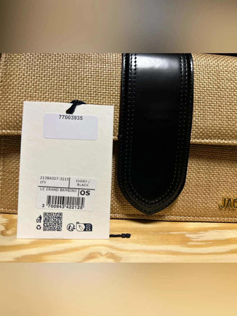AUTHENTIC Jacquemus Le Grand Bambino